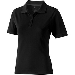 ELEVATE Damen Poloshirt Calgary, schwarz, XL