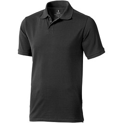 ELEVATE Herren Poloshirt Calgary, anthrazit, L
