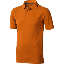 ELEVATE Herren Poloshirt Calgary, orange, S