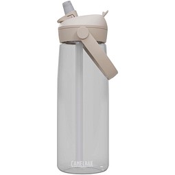 Camelbak® Thrive Flip 750 ml Tritan Renew Trinkflasche mit Flip Strohhalm, transparent klar