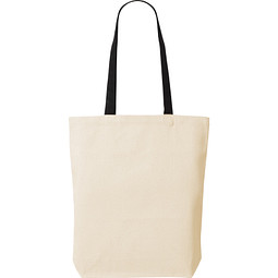 Canvas Tasche Shoppy Colour, schwarz