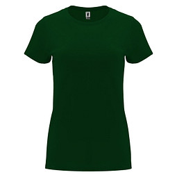 Capri T-Shirt für Damen, dunkelgrün, 3XL