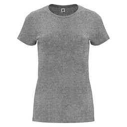 Capri T-Shirt für Damen, Marl Grey, S