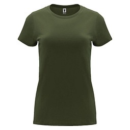 Capri T-Shirt für Damen, Venture Green, L