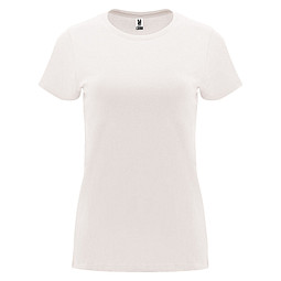 Capri T-Shirt für Damen, Vintage White, XL