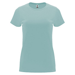 Capri T-Shirt für Damen, Washed Blue, 2XL
