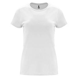 Capri T-Shirt für Damen, weiss, 3XL