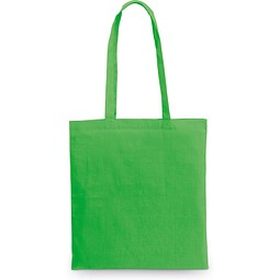CARACAS. Tragetasche aus 100% Baumwolle (140 g/m²), Hellgrün