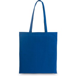 CARACAS. Tragetasche aus 100% Baumwolle (140 g/m²), Königsblau