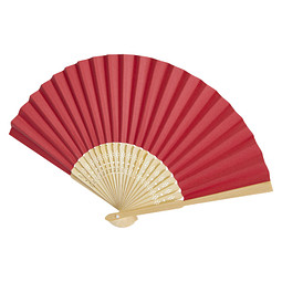 Carmen Handfächer, rot