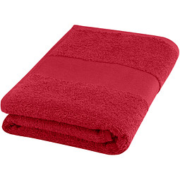 Charlotte 450 g/m2 Baumwollhandtuch 50 x 100 cm, rot