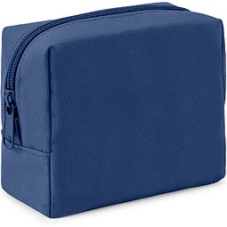 CHLOE. Kosmetiktasche aus hochdichtem 600D-Polyester, Blau