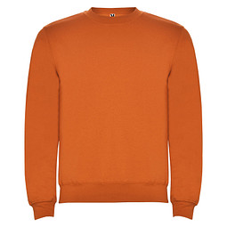 Clasica Sweatshirt mit Rundhalsausschnitt für Kinder, orange, 3/4