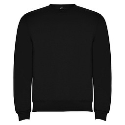 Clasica Sweatshirt mit Rundhalsausschnitt für Kinder, schwarz, 3/4