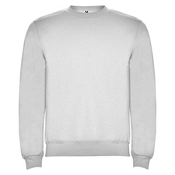 Clasica Sweatshirt mit Rundhalsausschnitt Unisex, Ash white melange, XL