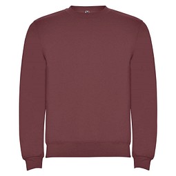 Clasica Sweatshirt mit Rundhalsausschnitt Unisex, Berry Red, XL