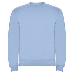Clasica Sweatshirt mit Rundhalsausschnitt Unisex, himmelblau, M
