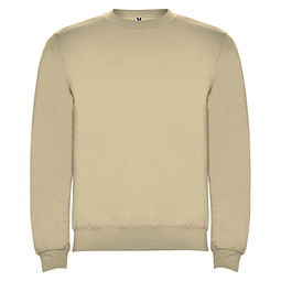 Clasica Sweatshirt mit Rundhalsausschnitt Unisex, sand meliert, M