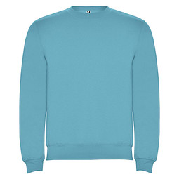 Clasica Sweatshirt mit Rundhalsausschnitt Unisex, türkis, 2XL