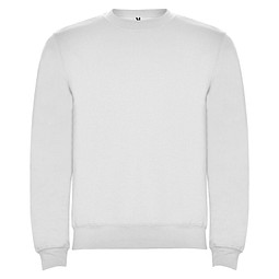 Clasica Sweatshirt mit Rundhalsausschnitt Unisex, weiss, S