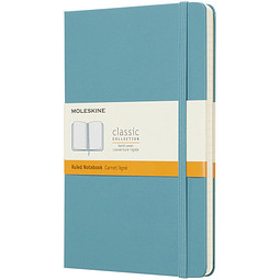 MOLESKINE® Notizbuch Classic Hardcover L, liniert, reef blue