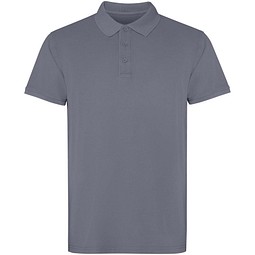 Cobain Poloshirt Unisex, dunkelgrau, L
