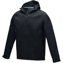 Coltan Softshelljacke für Herren, schwarz, S