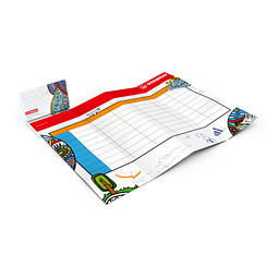 Geiger-Notes Concept-Card Faltplan Small 40 Offset, inkl. Druck, gloss