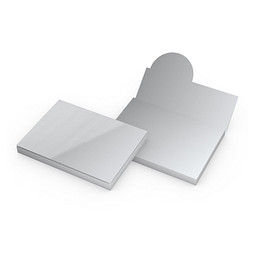 Geiger-Notes Cover Pop-Up Haftnotizblock, Kreis links, inkl. Druck