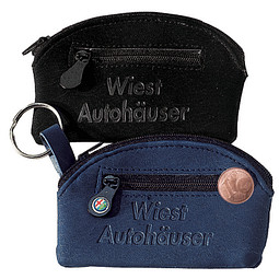 CREATIV-DESIGN Schlüsseltasche Curve Label, schwarz