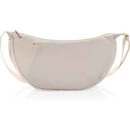 Crescent XL AWARE™ RPET Half-Moon Sling Tasche, beige