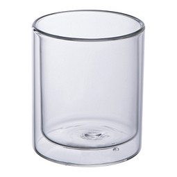 CrisMa Doppelwandige Cappuccinotasse 200ml, transparent