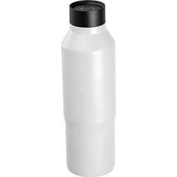 CrisMa Vakuum Edelstahltrinkflasche, 600ml, weiß