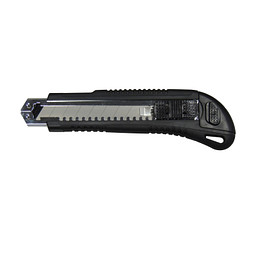 Cuttermesser Pro, schwarz/schwarz