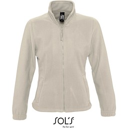 Damen Fleecejacke North, XL, Rope