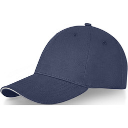 Darton Sandwich Kappe mit 6 Segmenten, navy