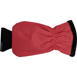 DE-ICING Scraper, Eiskratzer mit Handschuh, rot