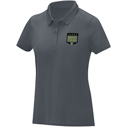 Deimos Poloshirt cool fit mit Kurzärmeln für Damen, storm grey, 4XL