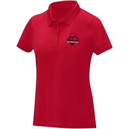 Deimos Poloshirt cool fit mit Kurzärmeln für Damen, rot, M