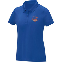 Deimos Poloshirt cool fit mit Kurzärmeln für Damen, blau, XS