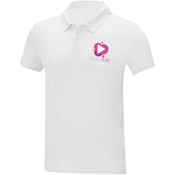 Deimos Poloshirt cool fit mit Kurzärmeln für Herren, weiß, L