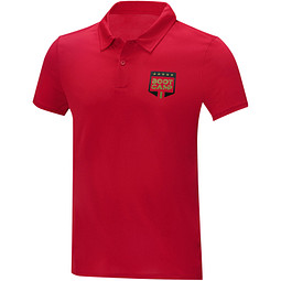 Deimos Poloshirt cool fit mit Kurzärmeln für Herren, rot, S