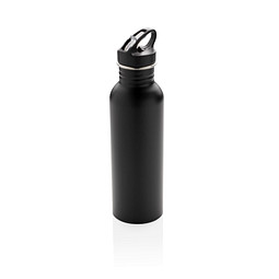 XD COLLECTION Sportflasche Deluxe aus Edelstahl, 710 ml, schwarz