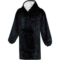 Denali GRS Hoodie-Decke, schwarz