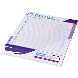 Desk-Mate® A5 Notizblock, 50 Blatt, weiß