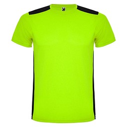 Detroit T-Shirt Unisex, limone / schwarz, M