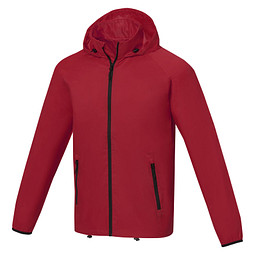 Dinlas leichte Jacke für Herren, rot, S