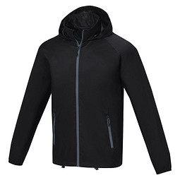 Dinlas leichte Jacke für Herren, schwarz, M