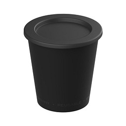 Dipbecher ToGoPlus, 200 ml, schwarz