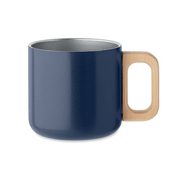 Doppelwandiger Becher 350 ml ACERO, Französisch Navy